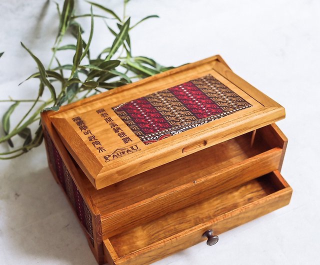 チークの木化粧箱 木製収納ボックス - ショップ paufa 置物 - Pinkoi