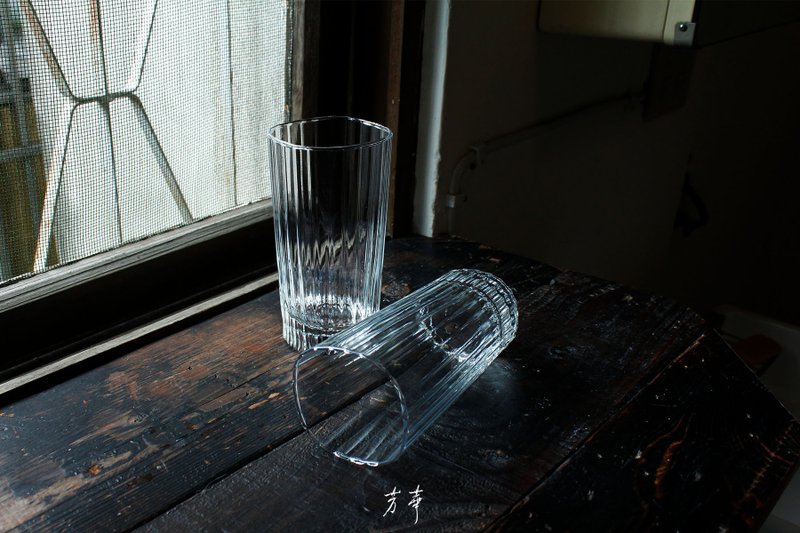 Straight grain water glass - Cups - Glass 