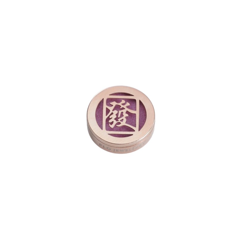 Fat Choy Mahjong FLO Diffuser Aroma Diffuser Clip - Perseverance, Blessings - อื่นๆ - สแตนเลส สีเงิน