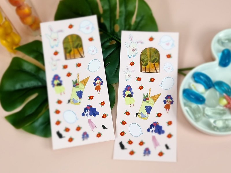 동백 프렌즈 스티커 - Stickers - Paper 