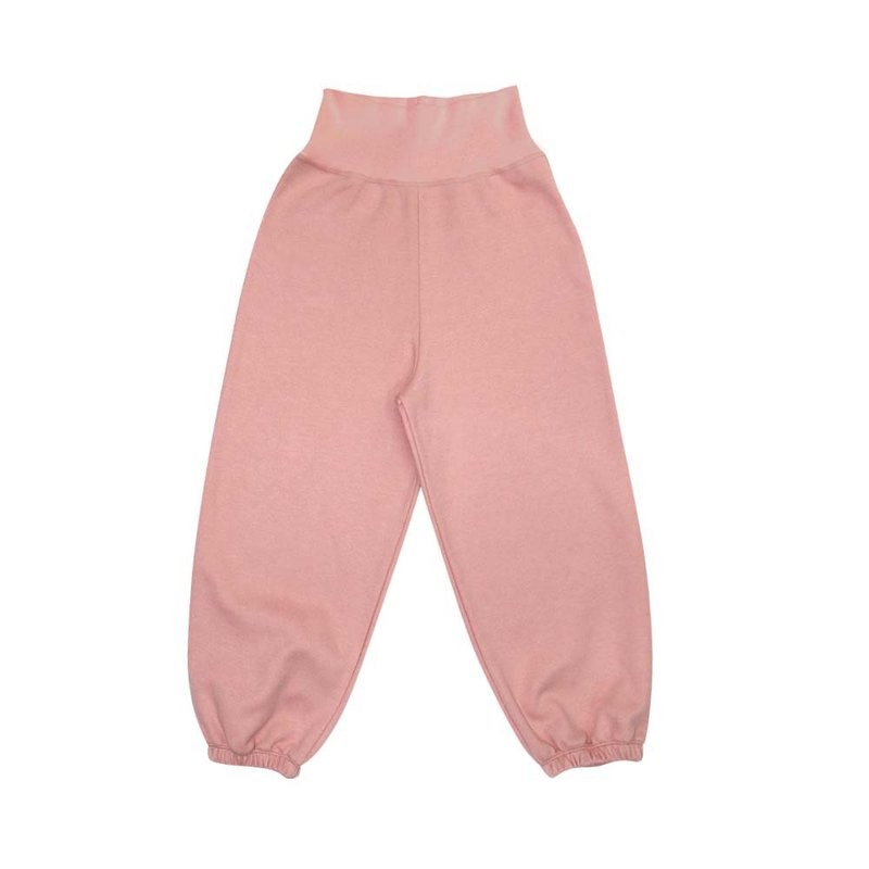 チャイルドケアフーミアンベリーネッキングパンツ-ローズレッド - パンツ - コットン・麻 ピンク