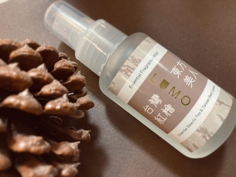 Oriental Beauty Tea & Taiwan Red Cypress Essential Fragrance Mist 50ml - Fragrances - Glass Brown