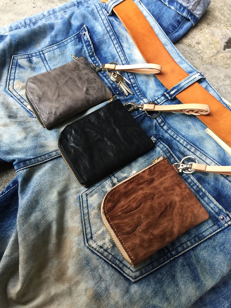 Retracted lamb multifunctional wallet - Wallets - Genuine Leather 