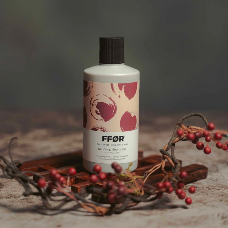 英國FFOR維根 蓬鬆豐盈洗髮精 細軟髮適用 髮根直挺 300ml 1000ml - 洗髮精/餅/皂 - 其他材質 粉紅色