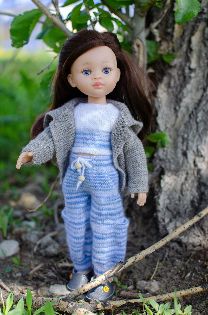Knitted set for Paola Reina doll - ของเล่นเด็ก - วัสดุอื่นๆ หลากหลายสี