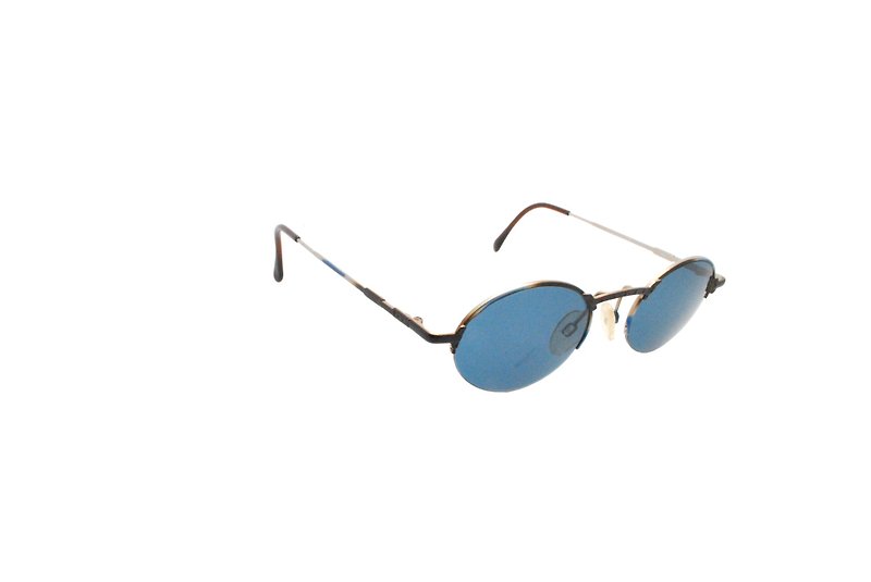 Cazal POINT 2 MOD 1107 Col. 490 90年代德國製古董太陽眼鏡 - 眼鏡/眼鏡框 - 其他金屬 咖啡色