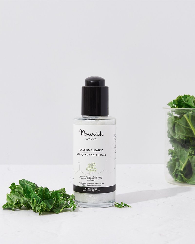 [Vegan Skin Care Products] British Nourish London Kale Rejuvenating Deep Cleanser - Facial Cleansers & Makeup Removers - Concentrate & Extracts 