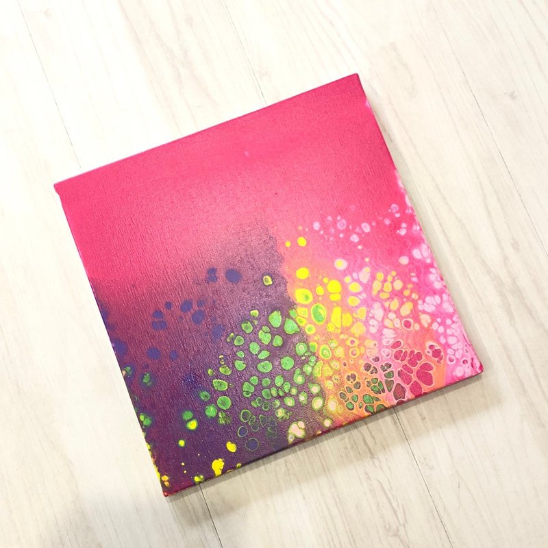 Shuxin Fluid Art-Dream Garden【Two people form a class】 - วาดภาพ/ศิลปะการเขียน - วัสดุกันนำ้ 