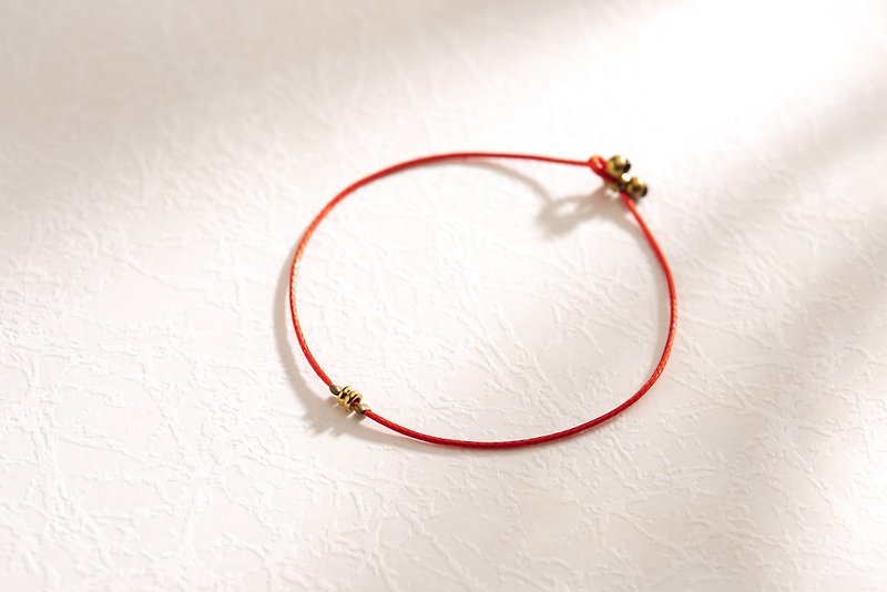 Charlene Handmade Wristband - Bracelets - Other Materials Red