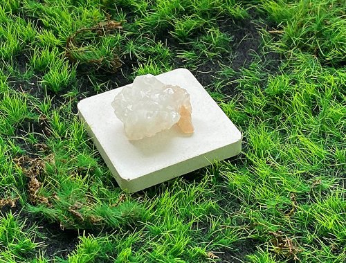 Rainbow Crystal 天然原礦能量小白色魚眼石共生沸石 消磁淨化 療癒 開運 淨化