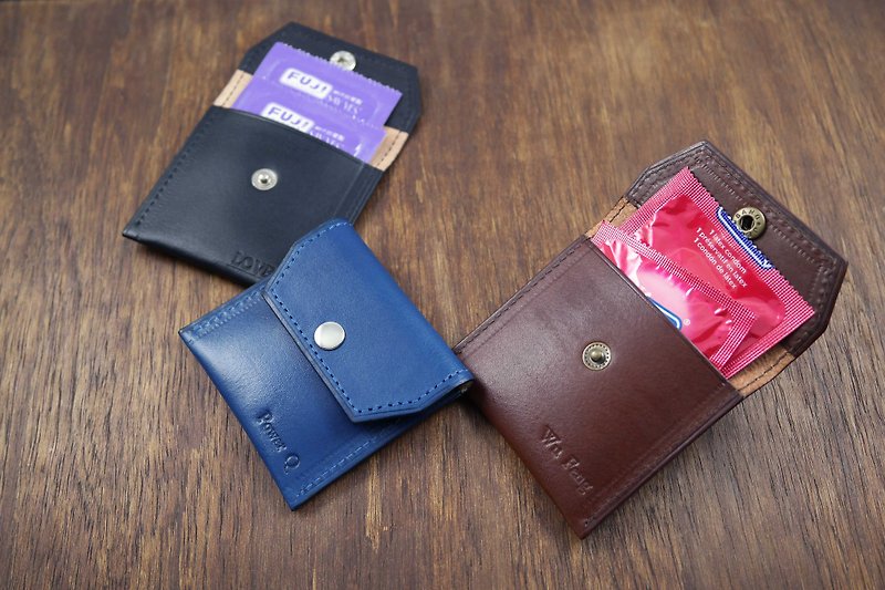 APEE leather hand-condom holster - กระเป๋าเครื่องสำอาง - หนังแท้ 