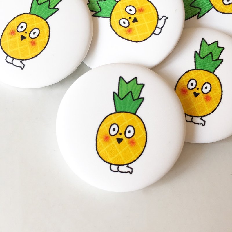 I'm fine pin button / brooch / badge - 徽章/別針 - 其他金屬 