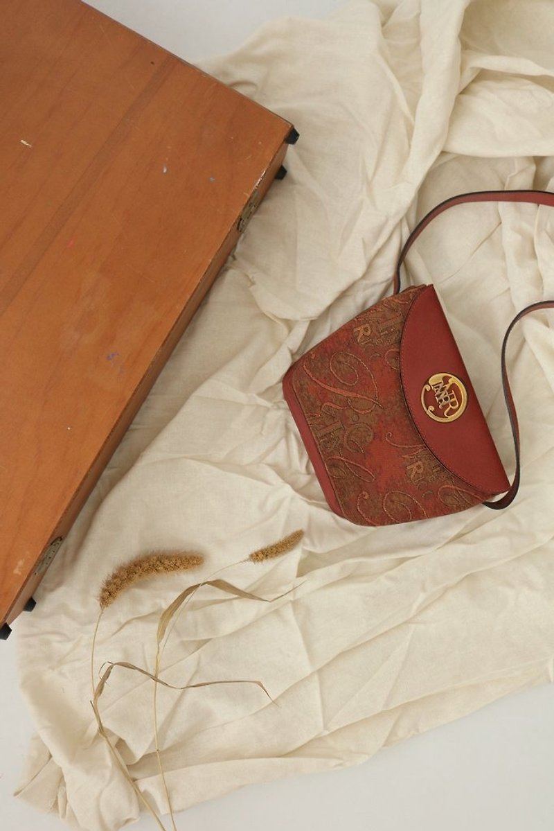 Nina Ricci Bag (ancient) - กระเป๋าแมสเซนเจอร์ - หนังแท้ 