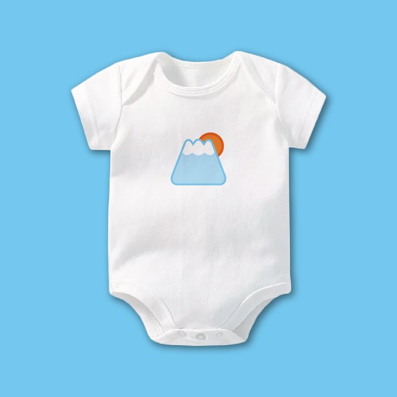 Cute Fujimaya baby bodysuit - ชุดทั้งตัว - ผ้าฝ้าย/ผ้าลินิน ขาว