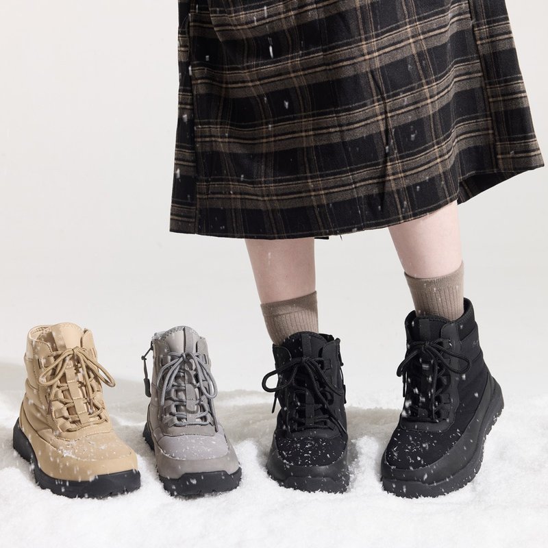 CORE GRIP冰止滑技術 ! 防水蓄熱機能型短靴 - 女短靴/中筒靴 - 其他人造纖維 多色