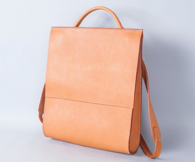 Shop Handmade Leather Flap Backpacks