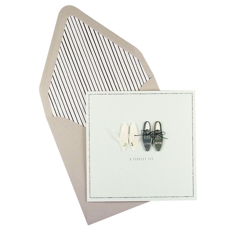 你們就是這麼合【Hallmark-Signature經典手工卡系列 結婚賀喜】 - 卡片/明信片 - 紙 多色