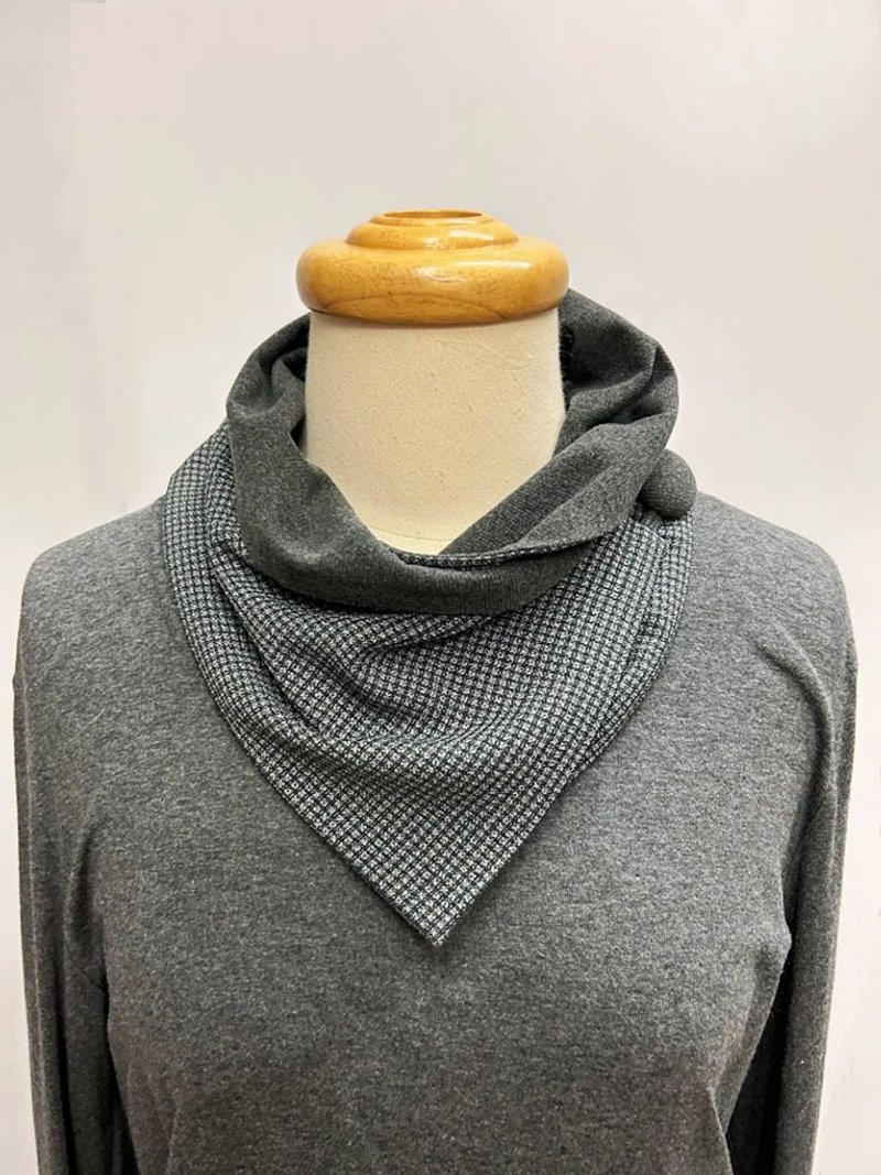 Multi-shaped warm neck scarf and neck cover suitable for both men and women W01-057 (only product) - ผ้าพันคอถัก - วัสดุอื่นๆ 