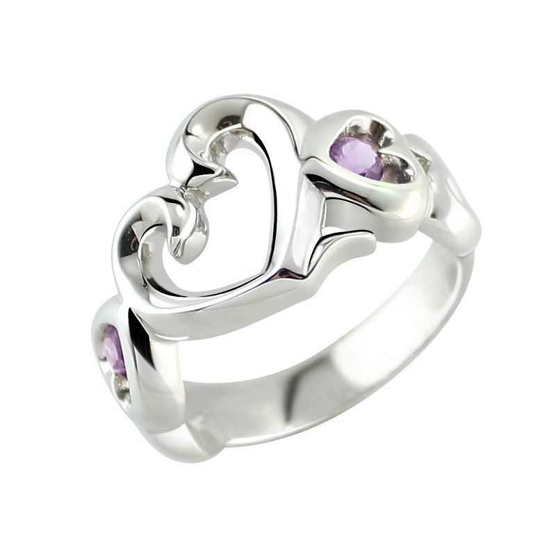 Q-Love-Lian Heart Ring - แหวนทั่วไป - วัสดุอื่นๆ 