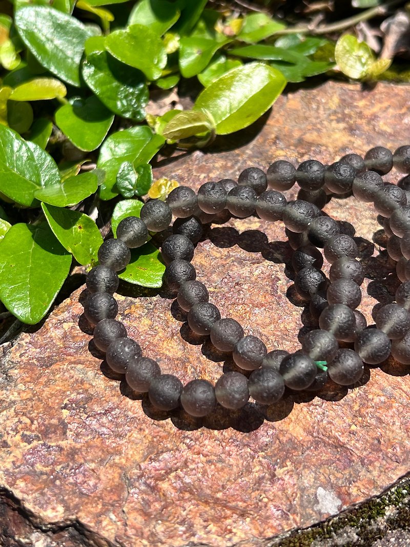 Matte Sirius meteorite bracelet - Bracelets - Crystal Black