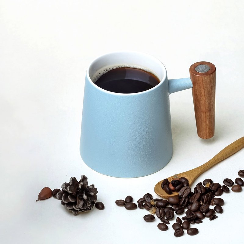 Humanities Mug (400ml) - ถ้วย - ดินเผา สีดำ