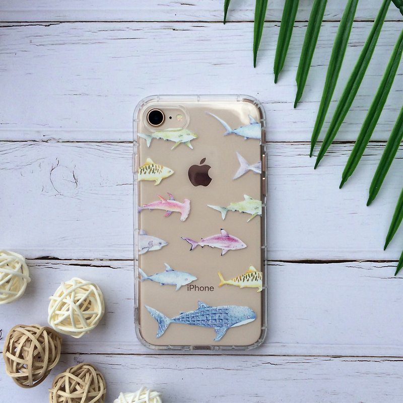 Shark essay phone case - Phone Cases - Plastic 