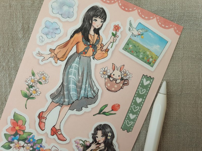 Flower scent - Stickers - Paper 