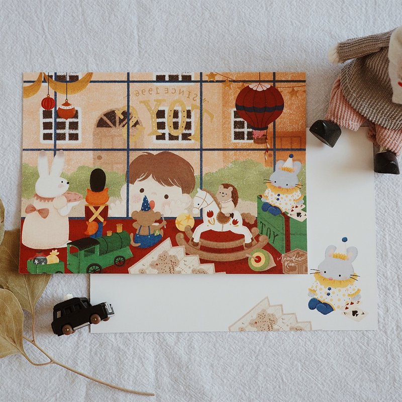 Childhood Memories - Mandie's Postcard - การ์ด/โปสการ์ด - กระดาษ หลากหลายสี