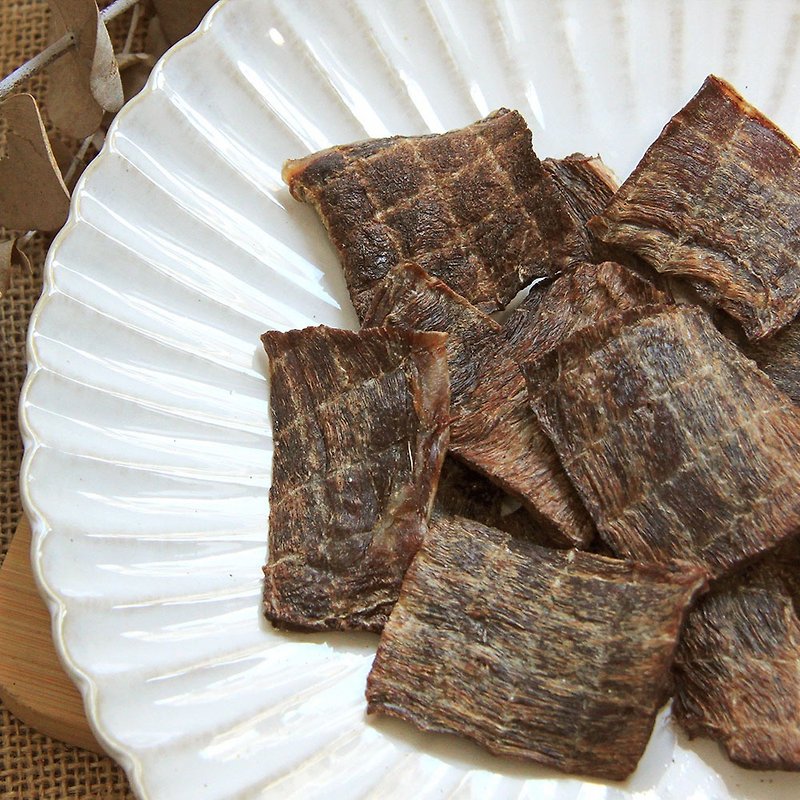 【生市場肉餅】アレルギー対応の鹿肉ストリップ - スナック菓子 - 食材 ブラウン