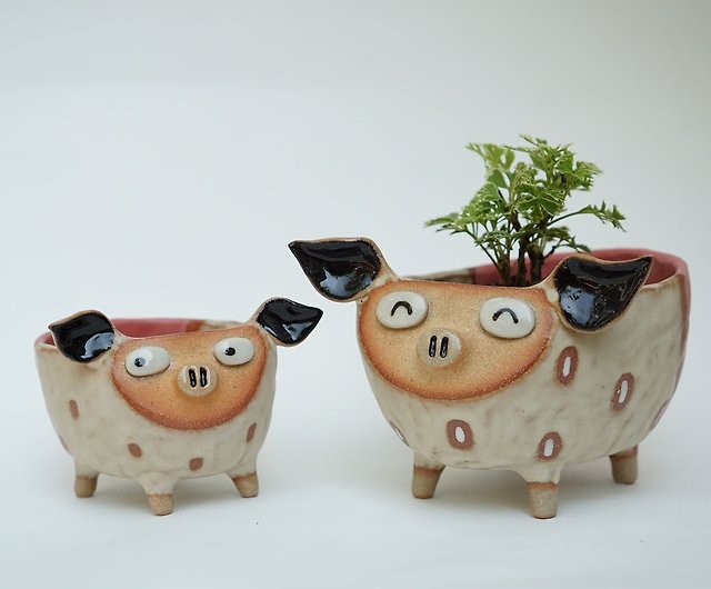 handmade ceramic flower pots