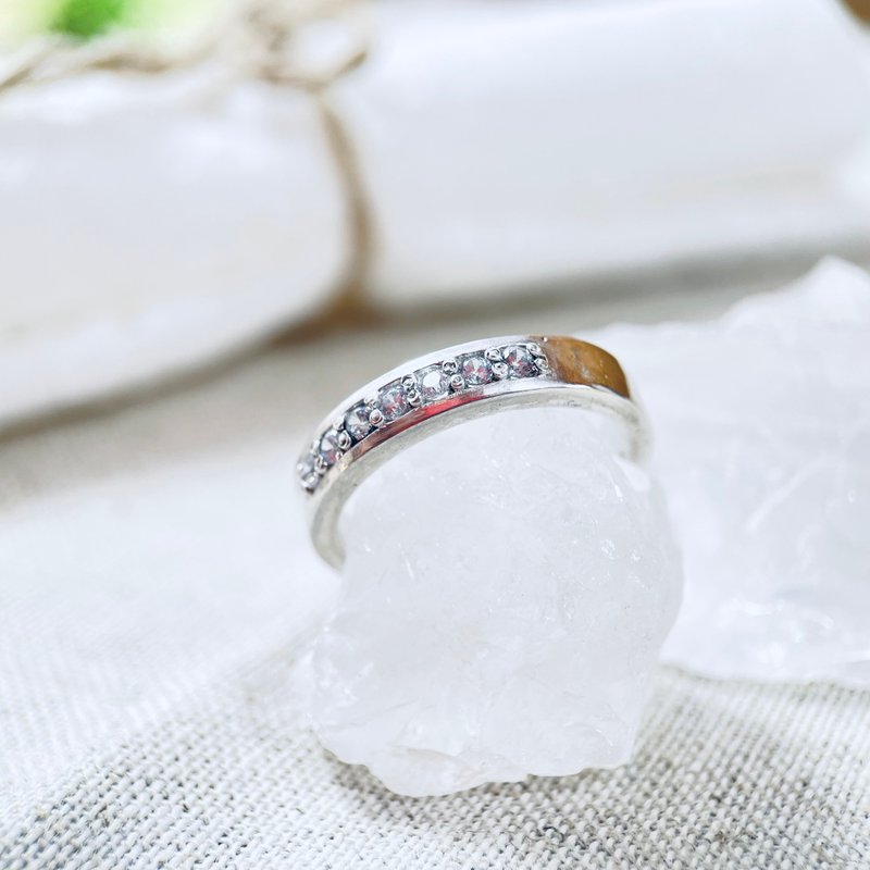quarter ring 039 - แหวนทั่วไป - โลหะ สีเงิน