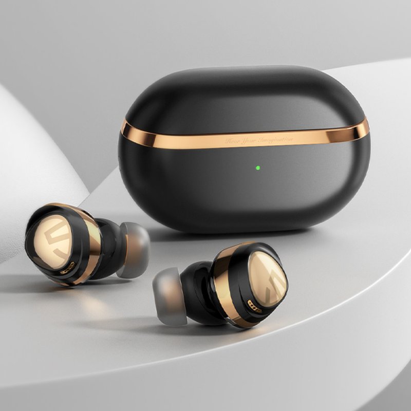 SoundPeats OPERA 05 One Circle Two Irons Flagship Wireless Headphones - Headphones & Earbuds - Other Materials Gold