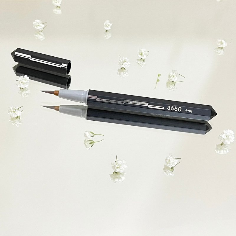 Japan 3650 expertly supervised liquid eyeliner pen - soft gray | Original imported from Japan - Eye Makeup - Other Materials Gray