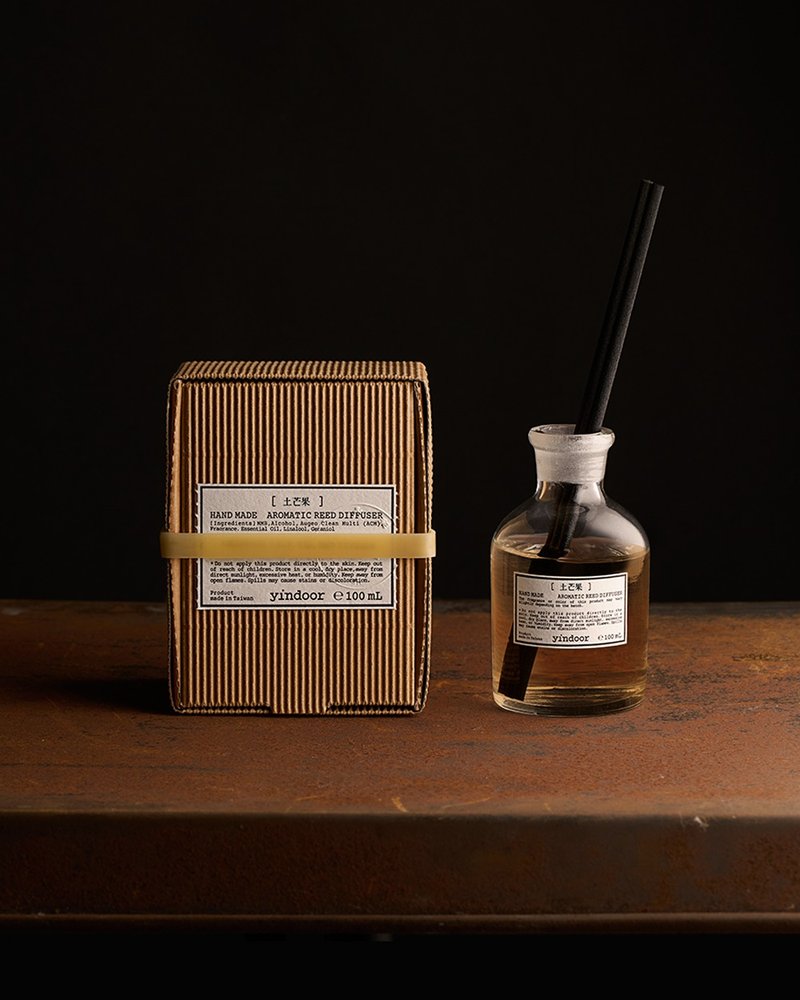 室內擴香 土芒果 - 香氛/精油/擴香 - 玻璃 黑色