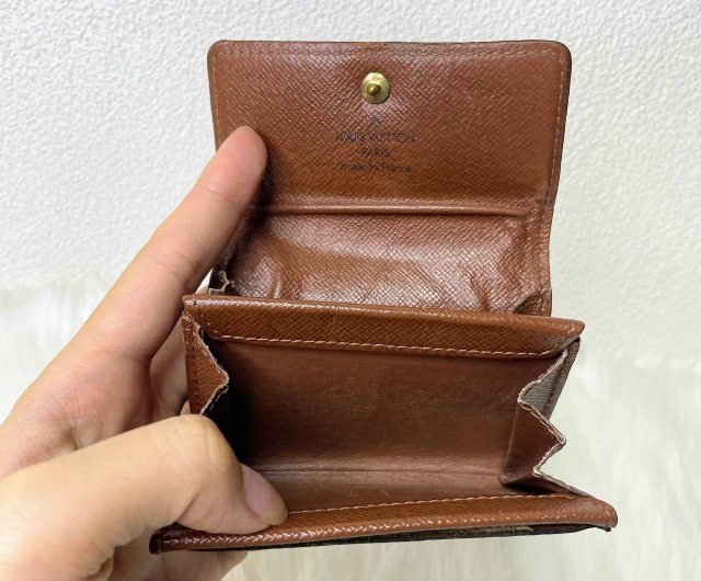 LOUIS VUITTON - □中古□ ルイヴィトン ポルトモネプラ 小銭