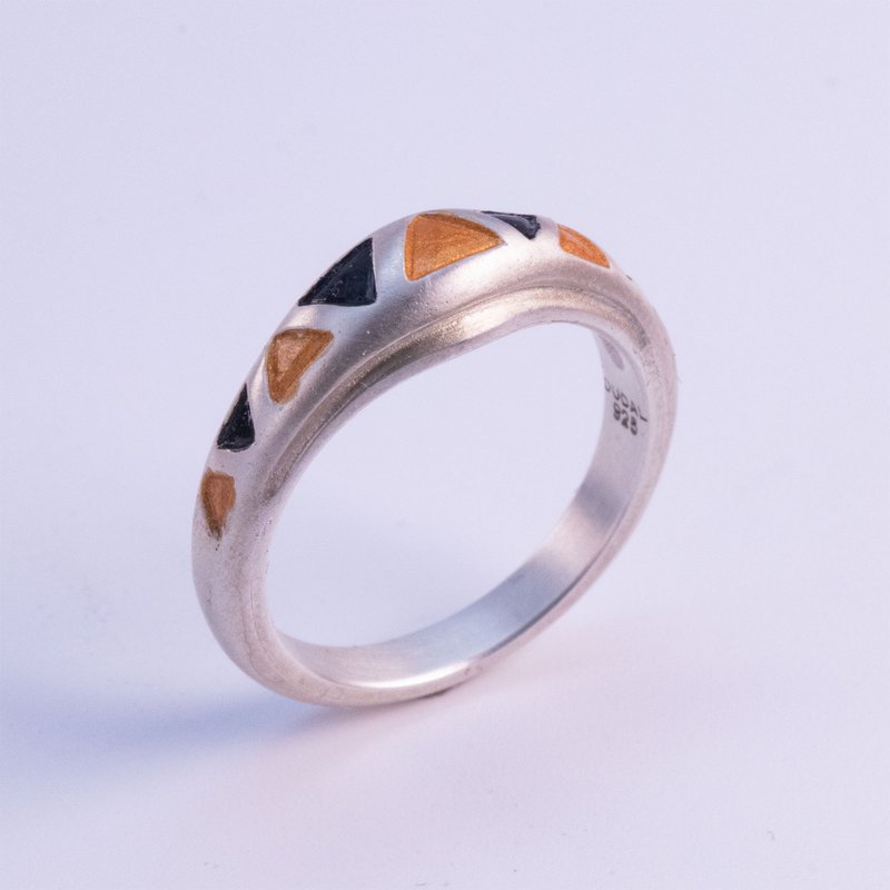 Klimt Ring 1 / DR-84 - 戒指 - 純銀 銀色
