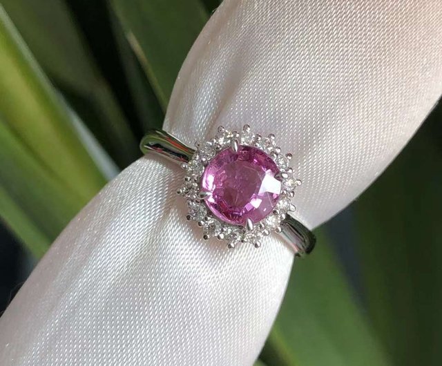 スリランカ産非加熱天然ピンクオレンジサファイアルース スリランカ産非加熱天然ピンクサファイアルース スリランカ産非