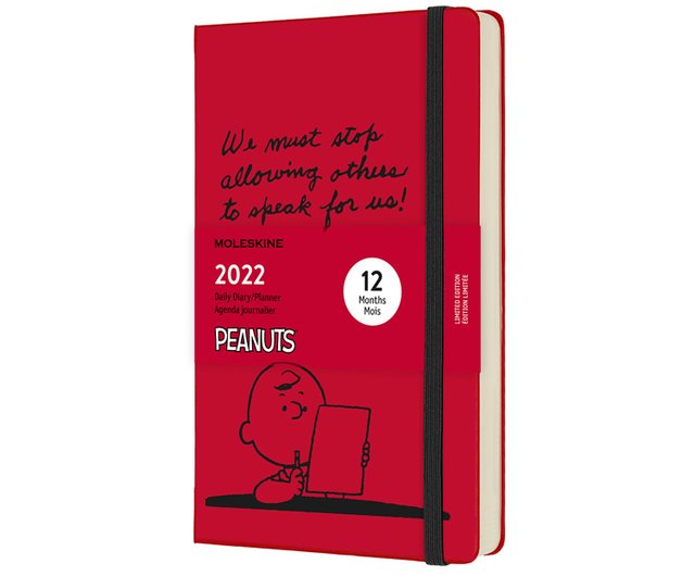 モレスキン2022リミテッドスヌーピーダイアリー12MLタイプレッド - ショップ MOLESKINE ノート・手帳 - Pinkoi