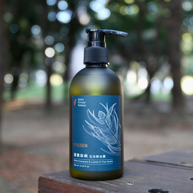 Manfu Senyu_Natural essential oil foot bath gel | Fruity wood fragrance | The smell of Taiwan forest | For bathing - ครีมอาบน้ำ - น้ำมันหอม 