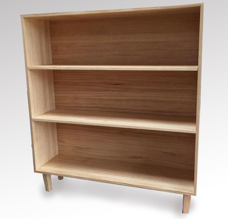 【Xiong Kenzuo Woodworking Workshop】 //Customized // Three-layer cabinet - Storage - Wood Brown