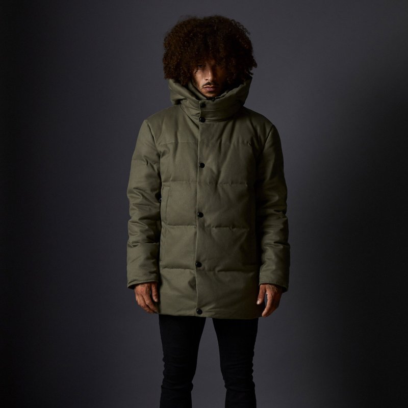 VILMAR KHAKI - Men's Coats & Jackets - Waterproof Material Green