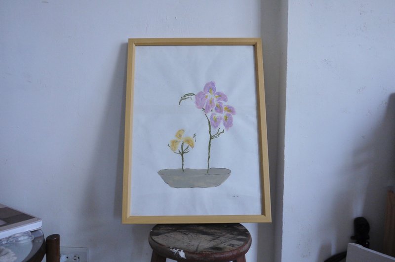 Still life with flowers - โปสเตอร์ - กระดาษ 