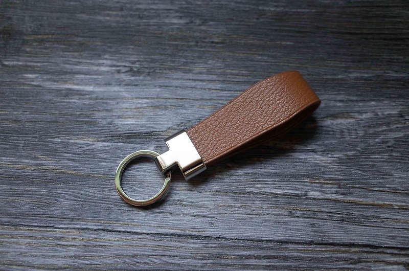 French goatskin key ring_narrow tail version - Keychains - Genuine Leather 