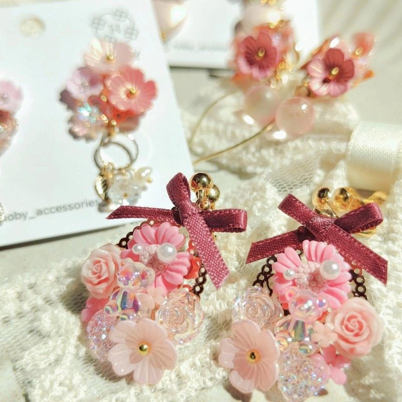 Doll's Dream Earrings - ต่างหู - สแตนเลส 