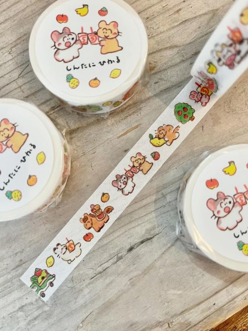 Marugodeli Sanste Kurashiki collaboration masking tape - Washi Tape - Paper 