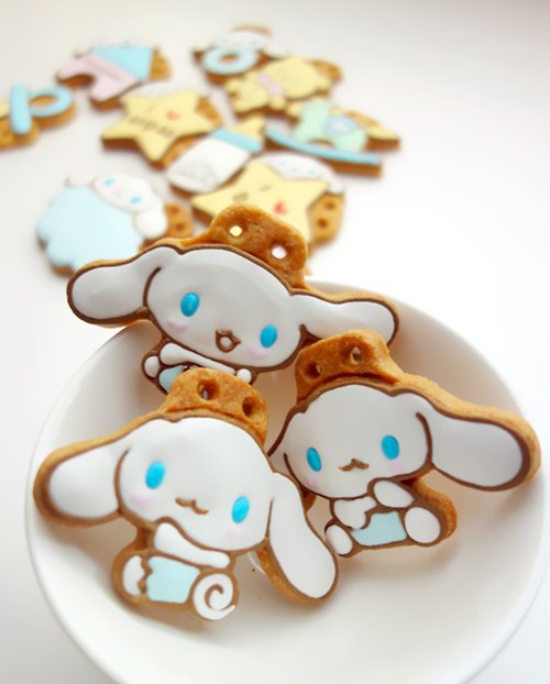 Cookie Queens 餅乾皇后 【Pinkoi x Sanrio】正版/大耳狗/收涎餅乾/寶寶4個月收口水/客製