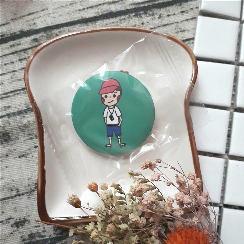 【CHIHHSIN Xiaoning】Male College Badge_Buy 3 Get 1 Free Badge in the whole hall - Badges & Pins - Plastic 
