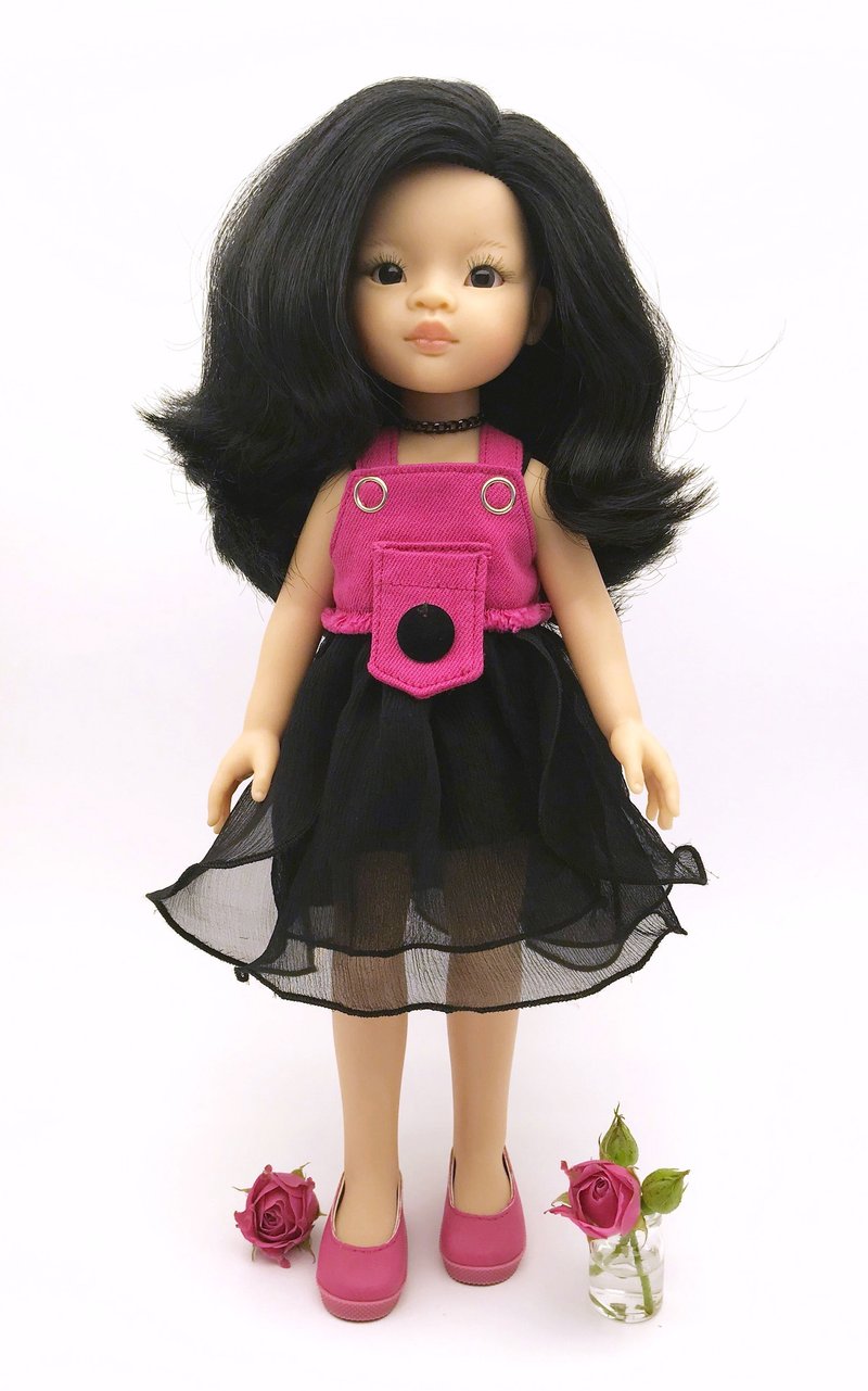 Pink Pocket Look SS18 Paola Reina Amigas Lilu Doll - อื่นๆ - วัสดุอื่นๆ สึชมพู