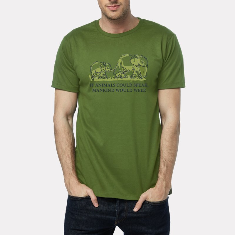 Adult T-shirt : ELEPHANT 2023 (5 colors) - เสื้อยืดผู้ชาย - ผ้าฝ้าย/ผ้าลินิน 