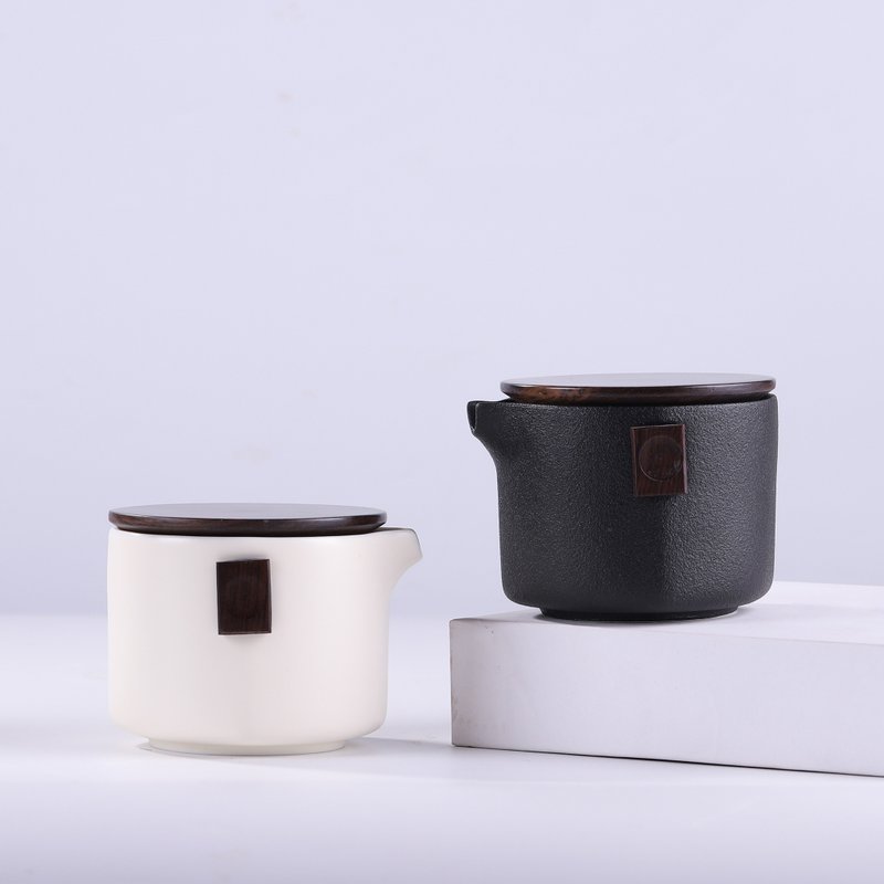 ZESEE | Meet 人生若只如初見 旅行茶具組(開放預購) - 茶壺/茶杯/茶具 - 陶 黑色